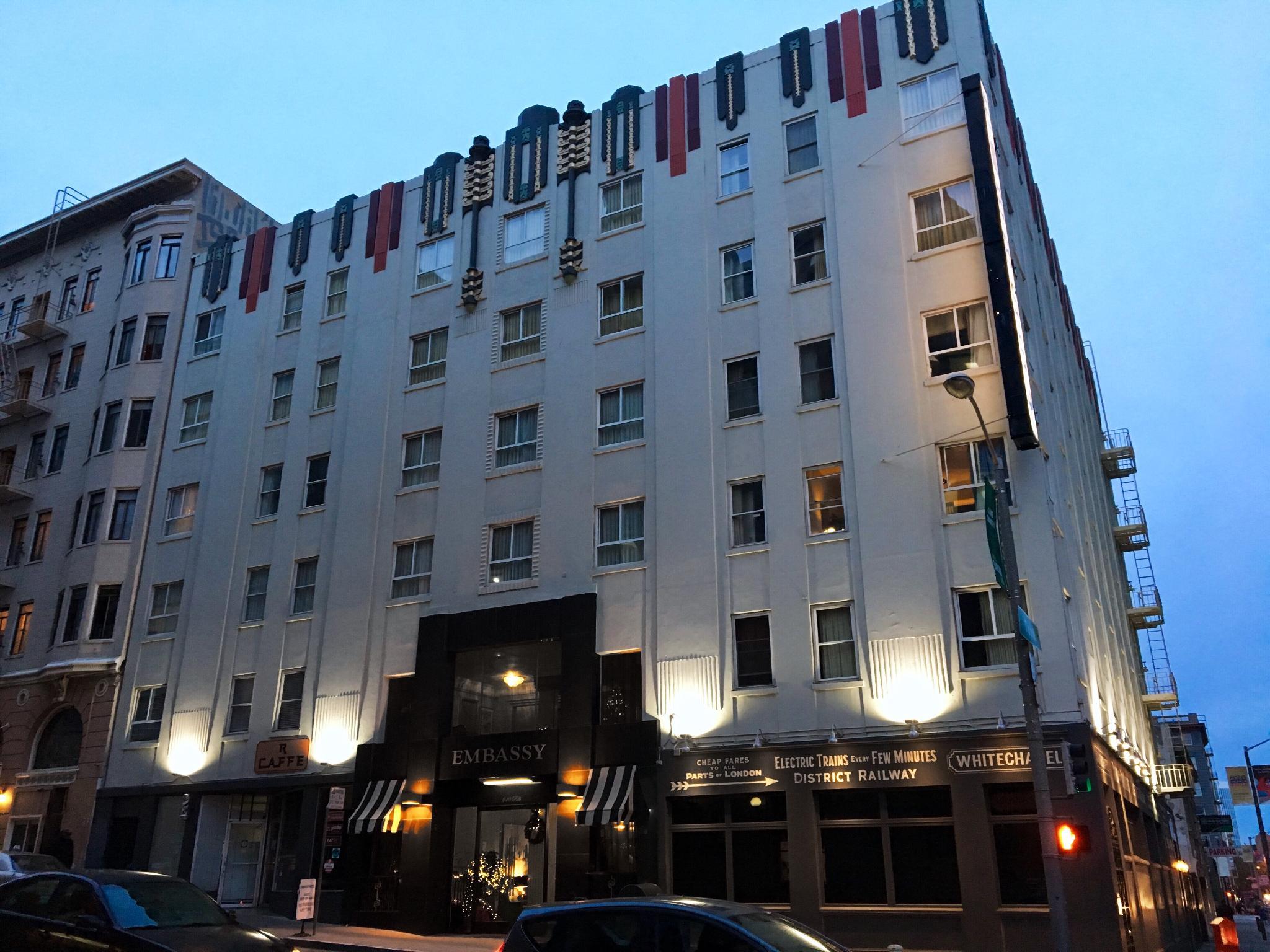 Embassy Hotel San Francisco Dış mekan fotoğraf