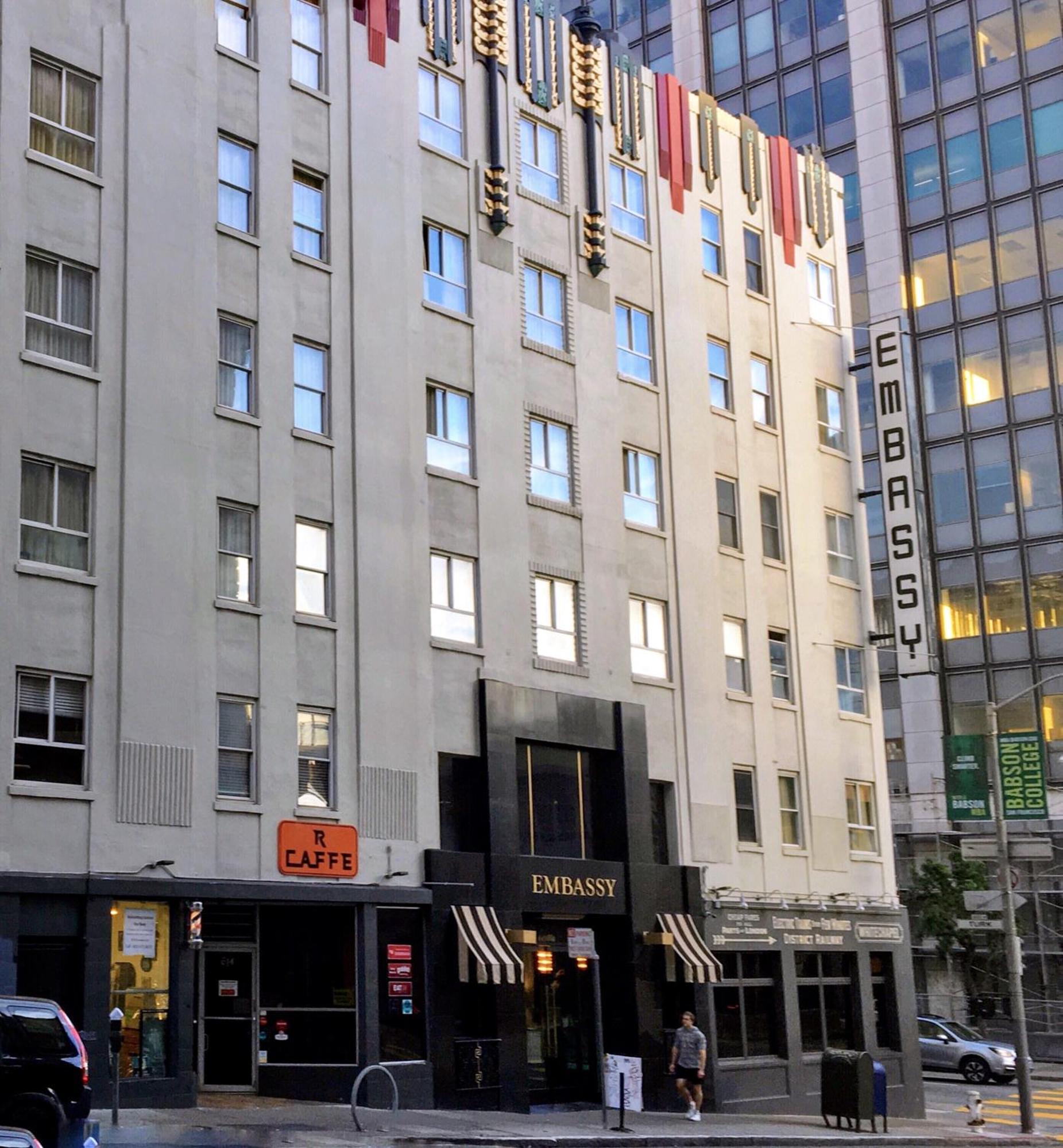 Embassy Hotel San Francisco Dış mekan fotoğraf